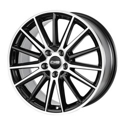 CMS C23 Diamond Black Gloss 7x17 4x108 ET32