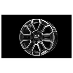 CMS C35 Diamond Black Gloss 7.5x17 6x139 ET27