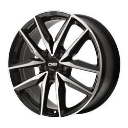CMS C28 Diamond Black Gloss 7x17 5x112 ET38