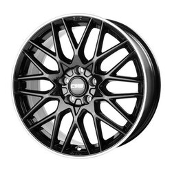 CMS C25 Diamond Rim Black Gloss 10x19 5x112 ET46