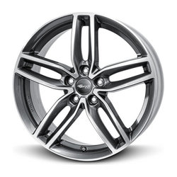 Brock RC29 Himalaya Grey Voll-Poliert (HGVP) 7.5x17 5x100 ET38