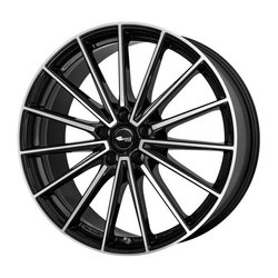 Brock B43 Schwarz Glanz Voll-Poliert (SGVP) 9x21 5x108 ET38.5