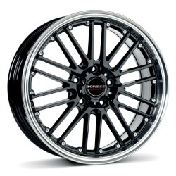 Borbet CW 2 black rim polished