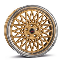 Borbet B gold rim polished