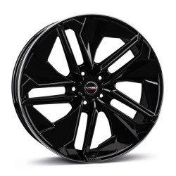 Borbet TX black rim polished glossy