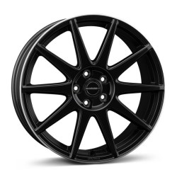 Borbet GTX black matt rim silver