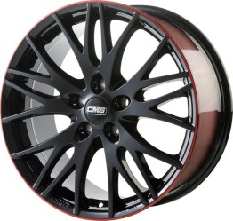 CMS C8 Black Red Gloss