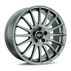 OZ SUPERTURISMO GT GRIGIO CORSA BLACK LETTERING 8x18 5x100 ET35.00