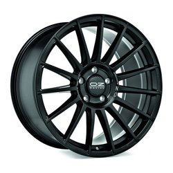 OZ SUPERTURISMO LM MATT BLACK SILVER LETTERING 8.5x19 5x108 ET45.00