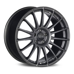 OZ SUPERTURISMO LM MATT GRAPHITE SILVER LETTERING 8.5x19 5x120 ET34.00