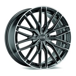 OZ GRAN TURISMO HLT STAR GRAPHITE DIAMOND LIP 8.5x20 5x108 ET45.00