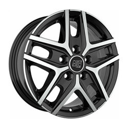 MSW 40 VAN GLOSS BLACK FULL POLISHED 6.5x16 5x114,3 ET44.00