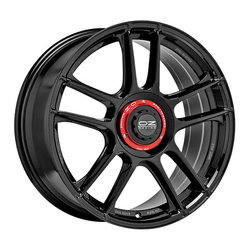 OZ INDY HLT GLOSS BLACK 8.5x20 5x112 ET30.00