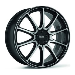 OZ HYPER XT HLT GLOSS BLACK DIAMOND CUT 10x22 5x120 ET40.00