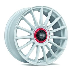 OZ SUPERTURISMO EVOLUZIONE WRC RACE WHITE RED LETTERING 8.5x19 5x108 ET45.00