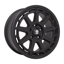 SPARCO GRAVEL MATT BLACK 8x17 5x108 ET35.00
