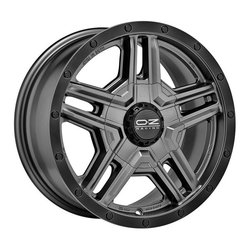 OZ RALLY ADVENTURE MATT GRAPHITE / BLACK LIP 8x17 5x150 ET30.00