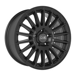 OZ RALLY DESERT MATT BLACK SILVER LETTERING 8x18 5x120 ET45.00