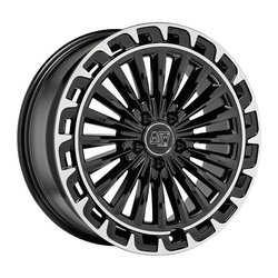 MSW 32 GLOSS BLACK+DIAMOND LIP 8x19 5x112 ET41.00