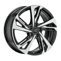MSW 60 GLOSS BLACK FULL POLISHED 6.5x16 5x100 ET47.00