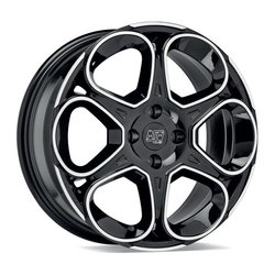 MSW 83 GLOSS BLACK FULL POLISHED 7.5x18 5x110 ET30.00