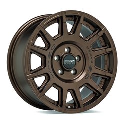 OZ RALLY LEGEND MATT BRONZE + BLACK LETTERING 8x17 5x120 ET35.00