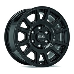 OZ RALLY LEGEND GLOSS BLACK + DARK LETTERING 8x17 5x120 ET35.00
