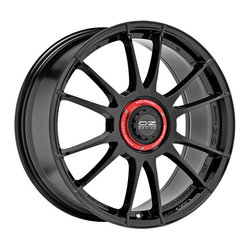 OZ ULTRALEGGERA XX GLOSS BLACK 7x17 4x98 ET34.50