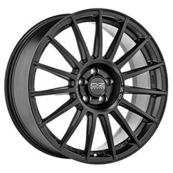 OZ SUPERTURISMO DAKAR MATT BLACK SILVER LETTERING