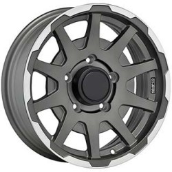 SPARCO DAKAR MATT DARK GREY LIP POLISHED